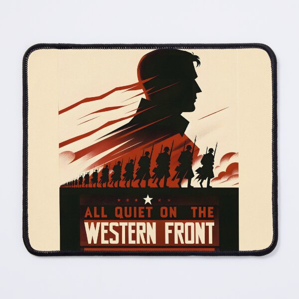 Item preview, All Quiet on the Western Front Vintage Communist Poster designed and sold by Sovietmovies.