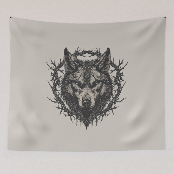 Item preview, Thorned Viking Wolf designed and sold by CleverboyDsgns.