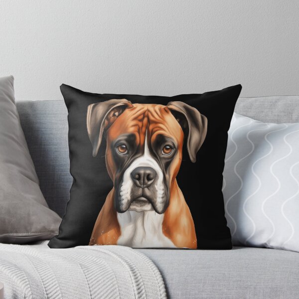 Item preview, Boxer Pet Dog Owner Watercolor Full Face Art Design Gift designed and sold by fantasticdesign.