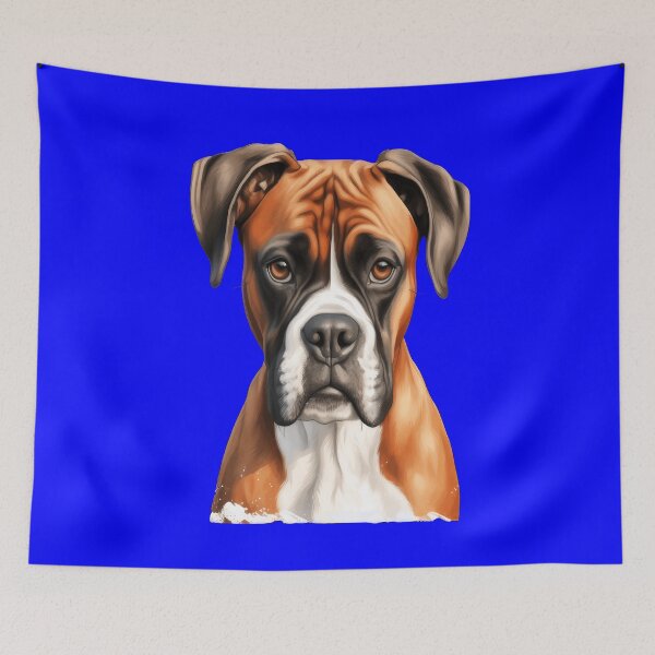 Item preview, Boxer Pet Dog Owner Watercolor Full Face Art Design Gift designed and sold by fantasticdesign.