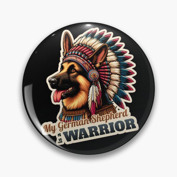 Item preview, German Shepherd Indian designed and sold by ThisDress.