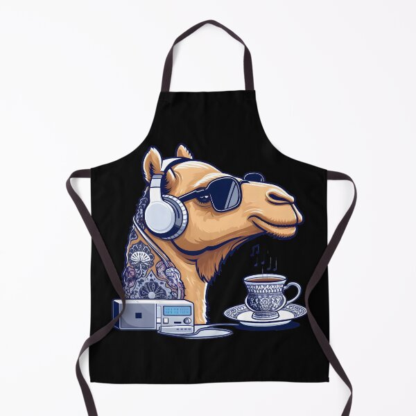 Item preview, A camel listening to music designed and sold by Persian Pride Official.