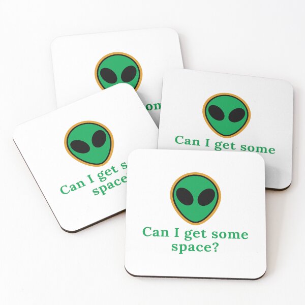 Item preview, Can I Get Some Space | Funny | Alien | Joke | Ufo designed and sold by ShopCoolStop.