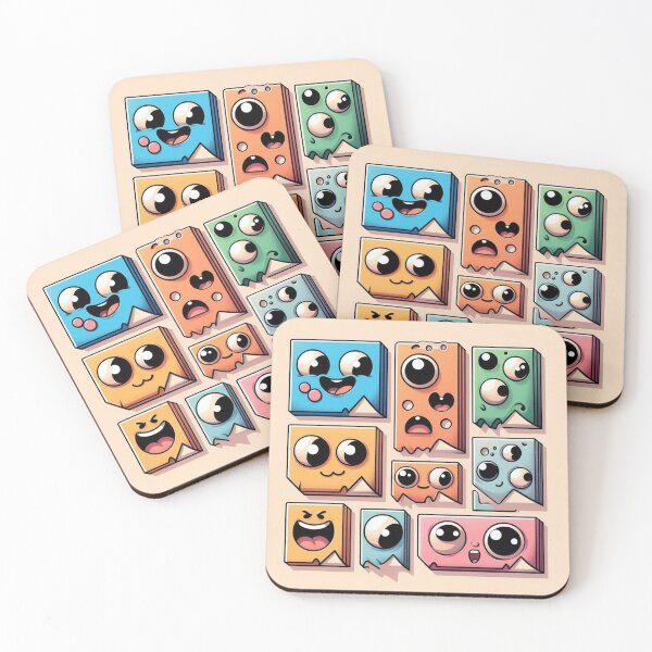 Item preview, Emotional Kaleidoscope of Colored Blocks designed and sold by Lyavalio.