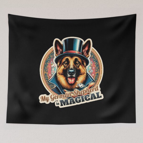 Item preview, German Shepherd Magical designed and sold by ThisDress.