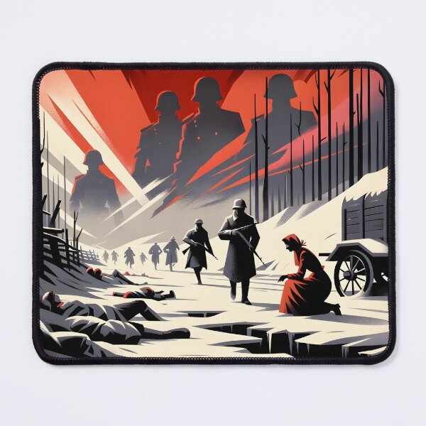 Item preview, All Quiet on the Western Front Vintage Communist Poster v2 designed and sold by Sovietmovies.