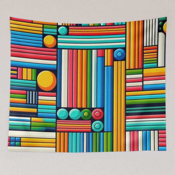 Item preview, Colorful Abstract Lines Artwork Volume 2 designed and sold by mymagicstoreus.