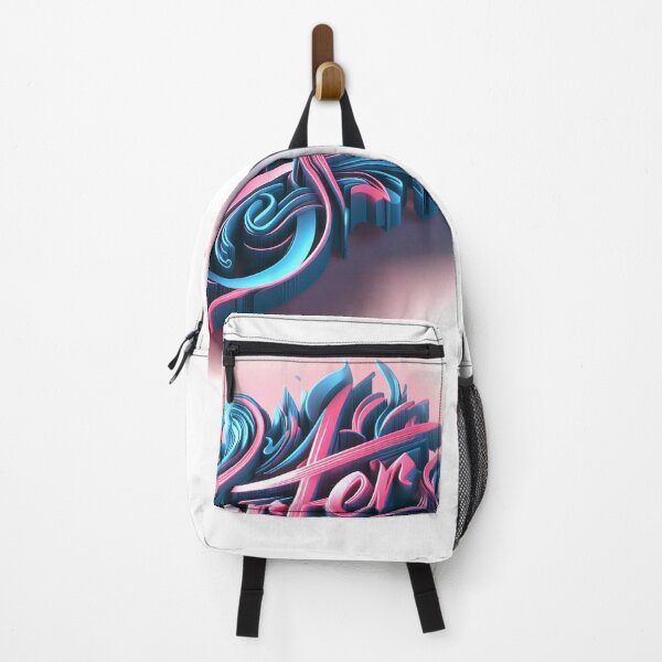 Item preview, graffiti surfer logo, surfer t shirt, nautical sticker art, urban art, 3d letters designed and sold by KreativeSouls.