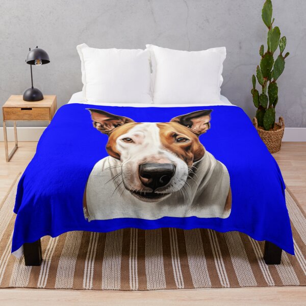 Item preview, Bull Terrier Pet Dog Owner Watercolor Full Face Art Design designed and sold by fantasticdesign.