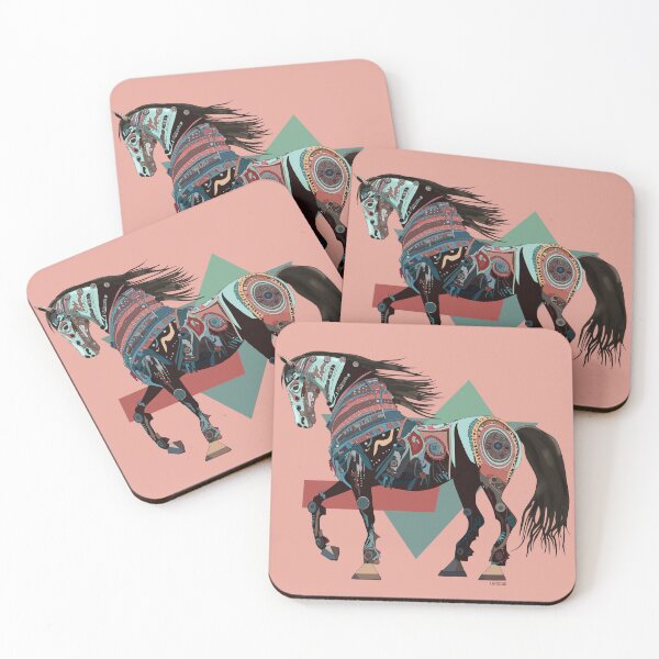 Item preview, Abstract Geometric Horse designed and sold by mythnomer.