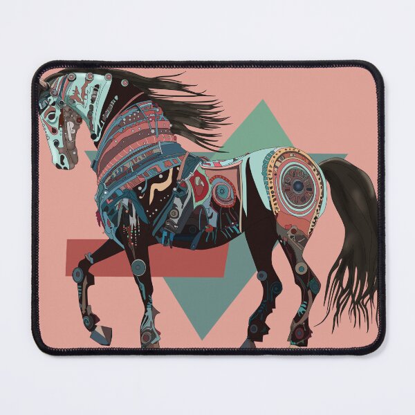 Item preview, Abstract Geometric Horse designed and sold by mythnomer.