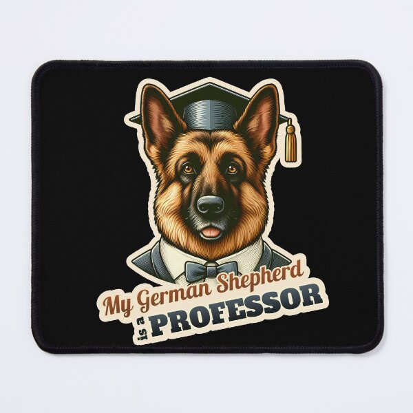 Item preview, German Shepherd Professor designed and sold by ThisDress.