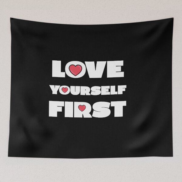 Item preview, Love Yourself First - Galentine’s Day designed and sold by TeesByAngelzB.