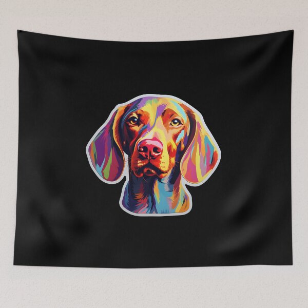 Item preview, Vizsla in WPAP style designed and sold by CUTEDOGGIEZ.