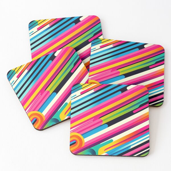 Item preview,  Colorful Abstract Lines Artwork Volume 3 designed and sold by mymagicstoreus.