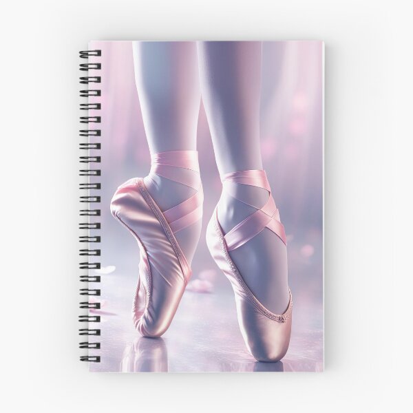 Item preview, Pink Satin Ballet Toe Shoes designed and sold by Stephanie Laird.