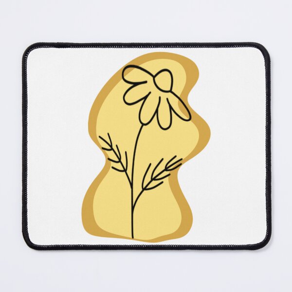 Item preview, Yellow Paint Spill Flower designed and sold by SiriuslyShawni.