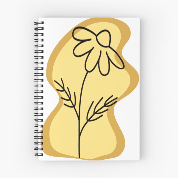 Item preview, Yellow Paint Spill Flower designed and sold by SiriuslyShawni.
