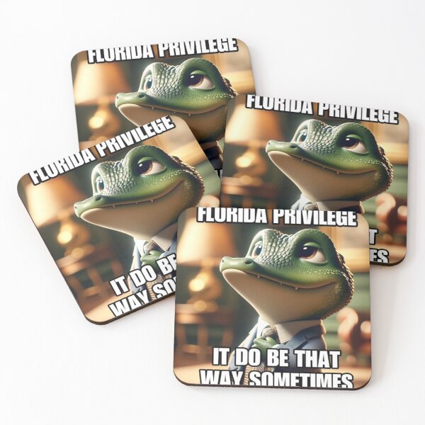 Item preview, Florida Privilege with caption  designed and sold by CroakysCorner.