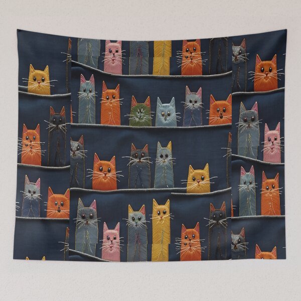 Item preview, Cats and kittens in jeans 3 designed and sold by Kader101.