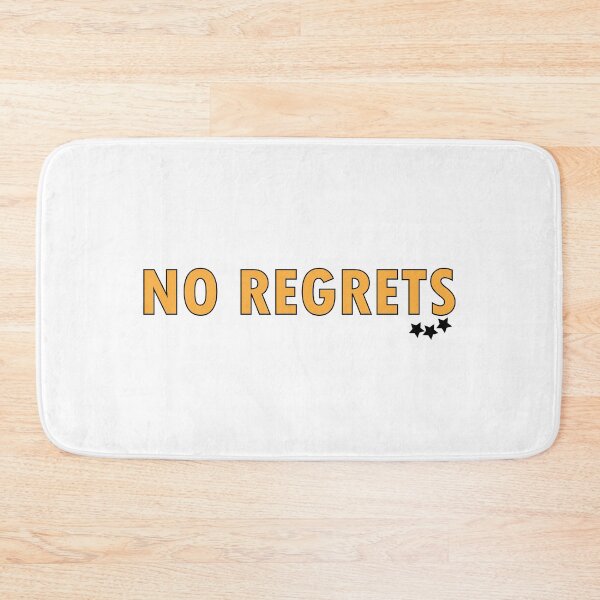 Item preview, No Regrets designed and sold by Positive Mindzet!.