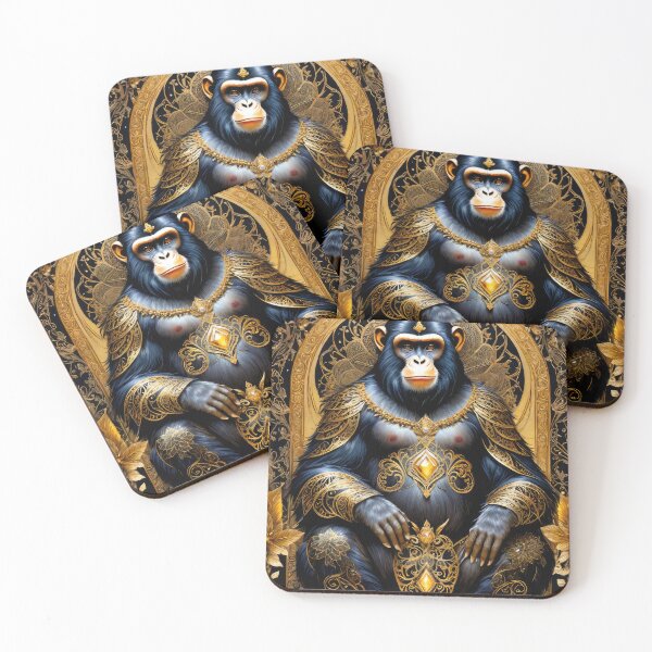 Item preview, Mono rey dorado designed and sold by cyberartstudiox.
