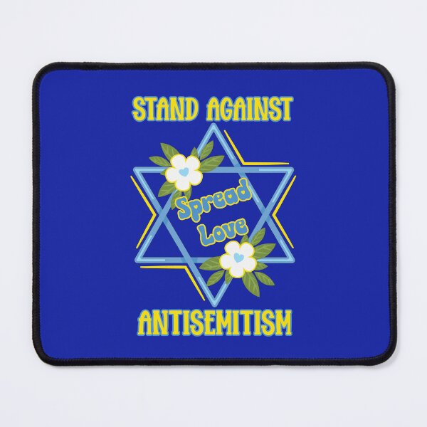 Item preview, Stand Against Antisemitism Spread Love Fight Antisemitism with hearts designed and sold by JoyOfHopeStore.