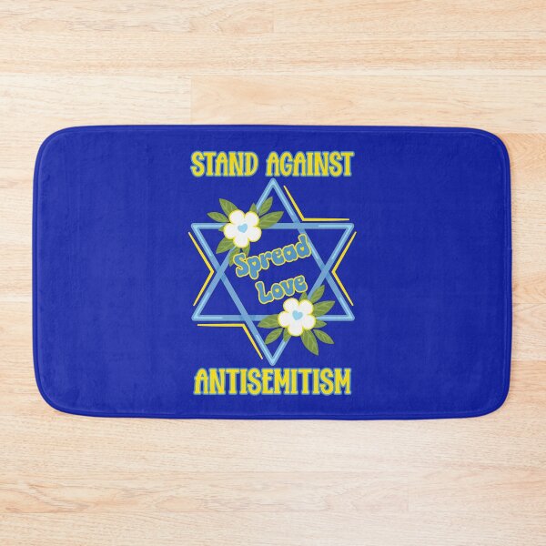 Item preview, Stand Against Antisemitism Spread Love Fight Antisemitism with hearts designed and sold by JoyOfHopeStore.
