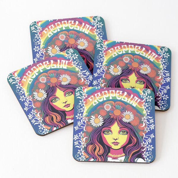 Item preview, Retro Zepelin Art Going To California designed and sold by theflandonian.