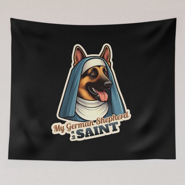 Item preview, German Shepherd Nun designed and sold by ThisDress.