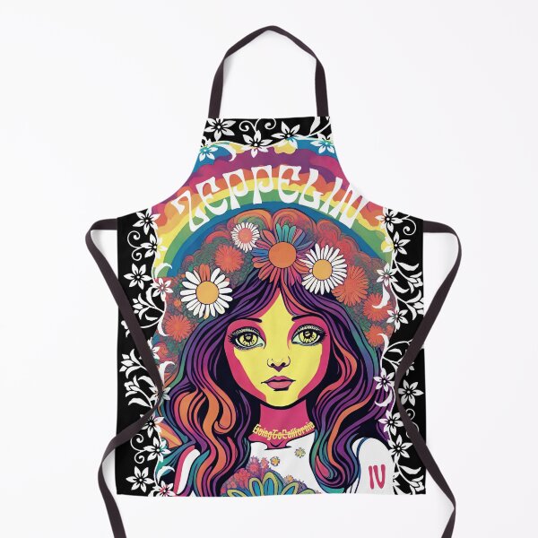 Item preview, Retro Zepelin Art Going To California designed and sold by theflandonian.