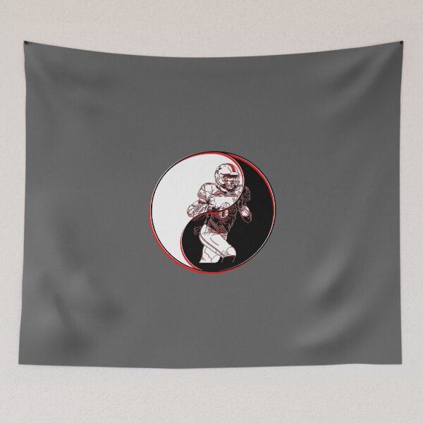Item preview,   yin yang American Football Action Dynamic Scene Touchdown  designed and sold by 4rpixs.