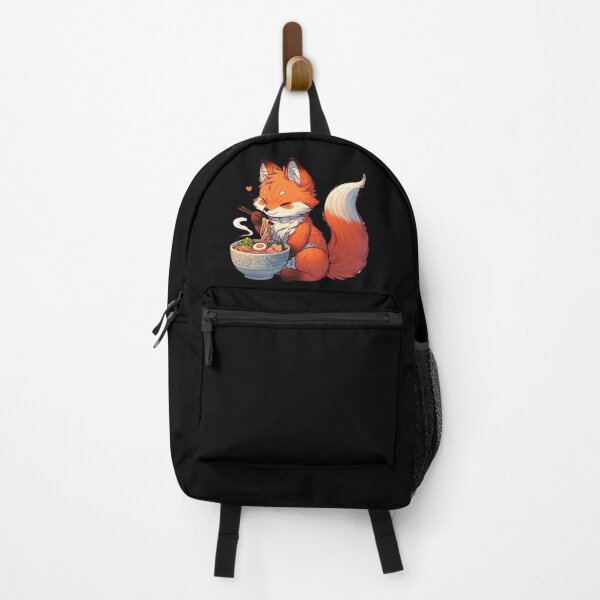 Item preview, Fox Eating Ramen | Cute Fox | Chopsticks | Kawaii designed and sold by ShopCoolStop.