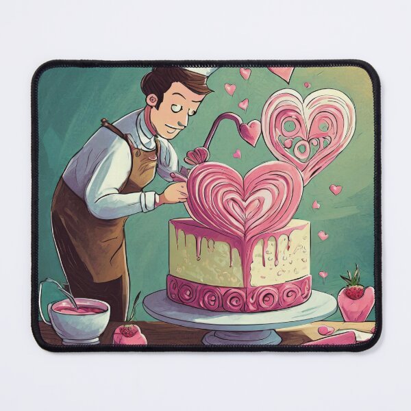 Item preview, Valentine's Day Cake Sculptor designed and sold by omerfdln34.