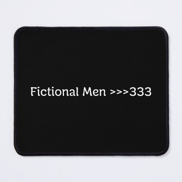 Item preview, Fictional Men Are Better designed and sold by dooddles.