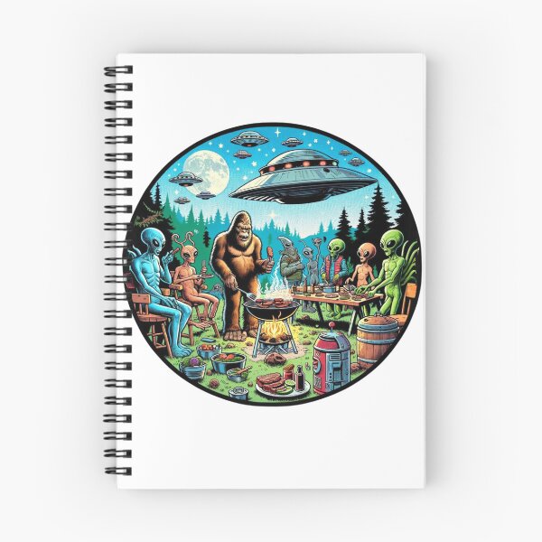 Item preview, Cocinar barbacoa | Pie Grande y extraterrestres | OVNI | Creer designed and sold by ShopCoolStop.