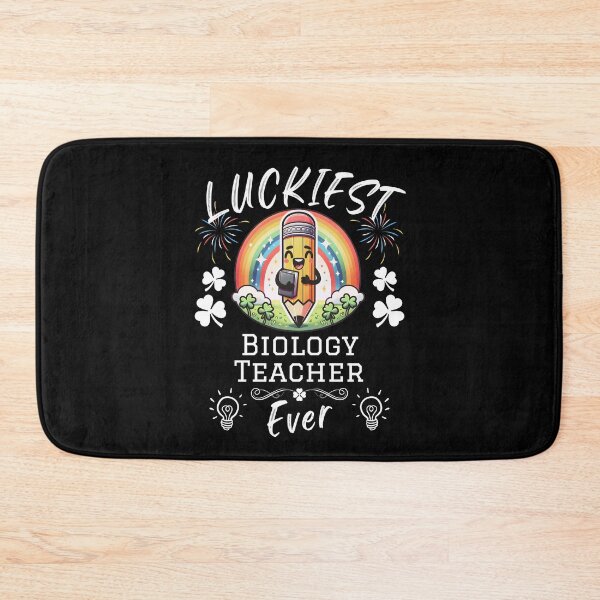 Item preview, Luckiest Biology Teacher Ever designed and sold by Betsytiptoe.