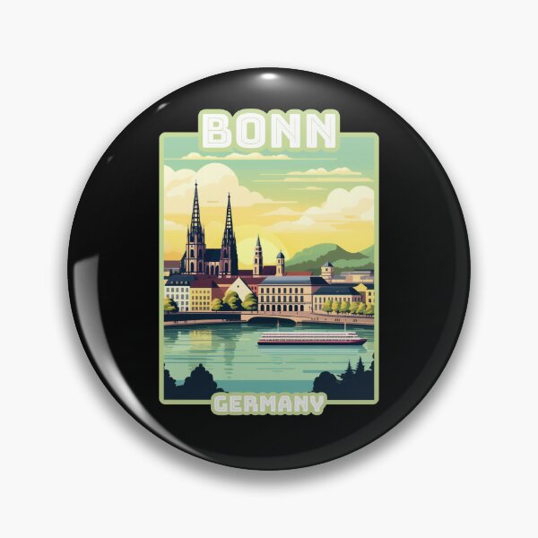 Item preview, Architectural skyline landscape of Bonn, Germany.  designed and sold by Unitepeople.