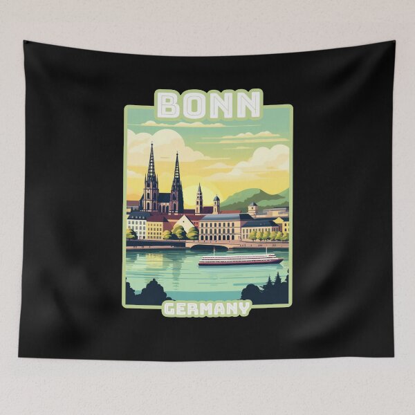 Item preview, Architectural skyline landscape of Bonn, Germany.  designed and sold by Unitepeople.