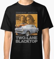 Two-Lane Blacktop Shirt - Retro Car Buff Movie Tribute Artwork Classic T-Shirt