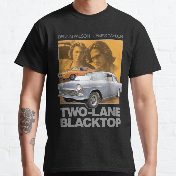 Two-Lane Blacktop Shirt - Retro Car Buff Movie Tribute Artwork Classic T-Shirt