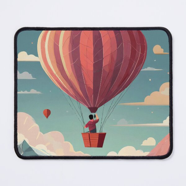 Item preview, Heart Balloon Hot Air Balloonist designed and sold by omerfdln34.