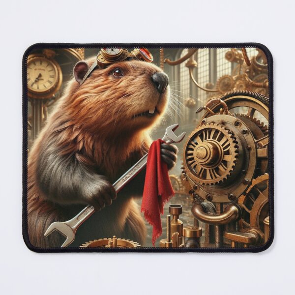 Item preview, Steampunk Mechanic Beaver designed and sold by Redwolve.