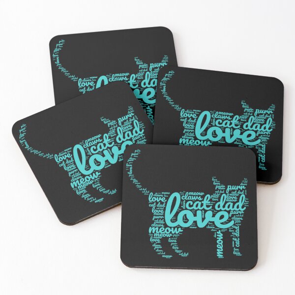 Item preview, Words Cat Dad designed and sold by SoulPaws.