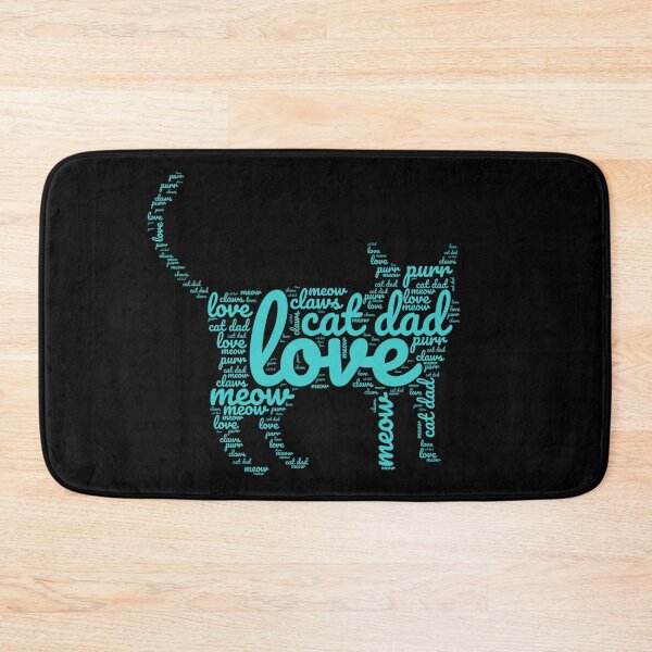 Item preview, Words Cat Dad designed and sold by SoulPaws.