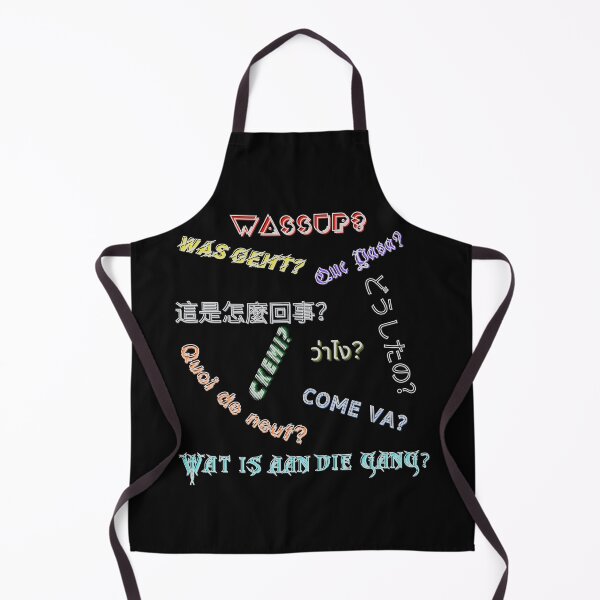 Item preview, WASSUP IN DIFFERENT LANGUAGES AND FONTS BY SAGFABULOUS designed and sold by SagFabulous.