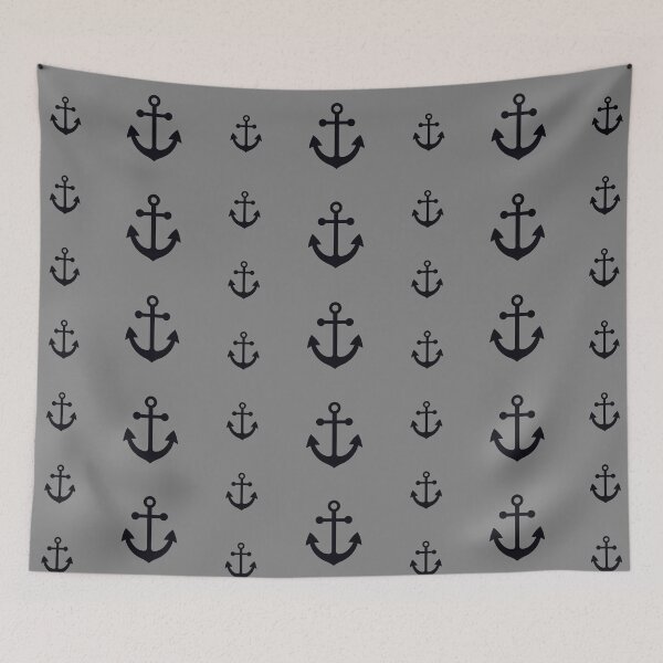 Item preview, Gray & Black Anchors designed and sold by christineiris.