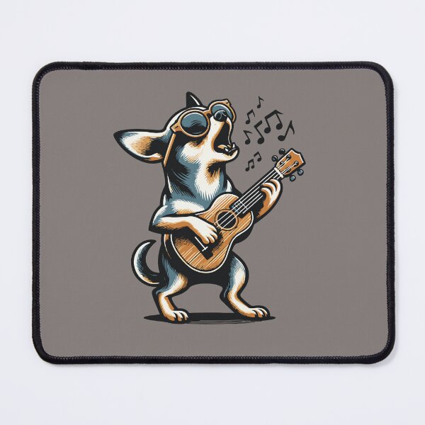 Item preview, Dog Playing Guitar Singing Chihuahua Funny Dog Mariachi designed and sold by d247.