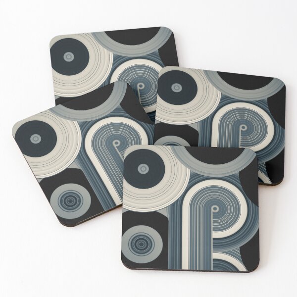 Item preview,  Vinyl Groove by Jenny Meehan 4 Abstract Art  designed and sold by Jenny Meehan Art Prints and Patterns  .