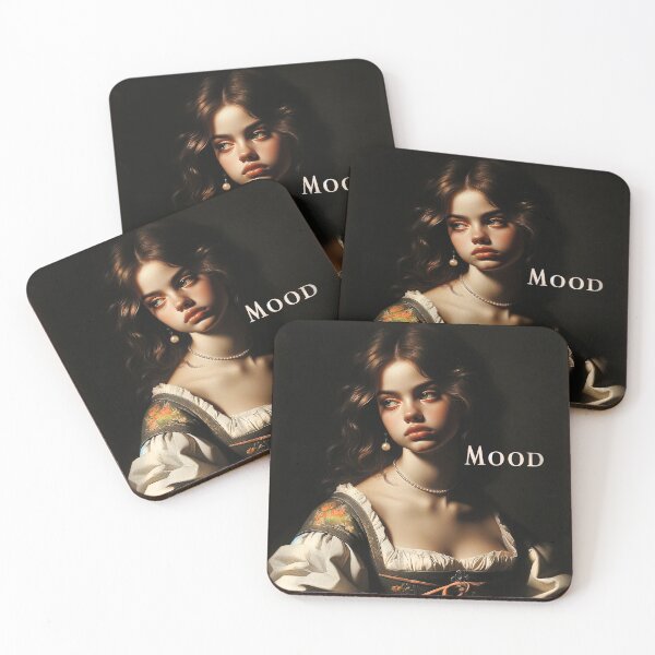 Item preview, Altered Art Girl with Mood Quote designed and sold by PyxieZen.